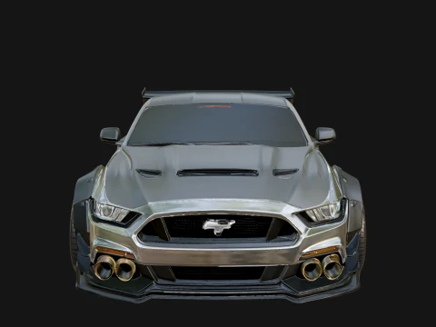 Racing Sports Car Model Design 4 - 3D Print Model 3D Print Model