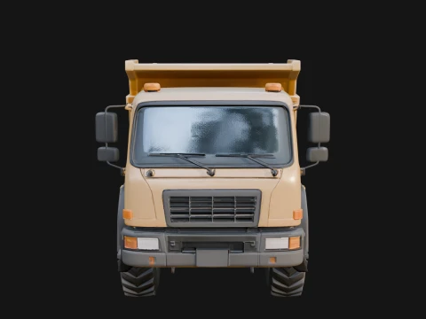 Dump Truck Model Design 4 - 3D Print Model 3D Print Model