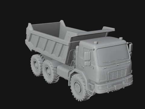 Dump Truck Model Design 4 - 3D Print Model 3D Print Model