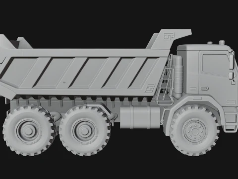 Dump Truck Model Design 4 - 3D Print Model 3D Print Model