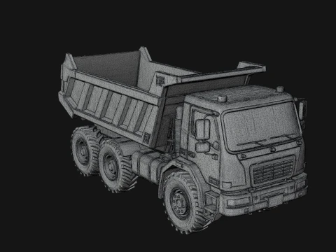 Dump Truck Model Design 4 - 3D Print Model 3D Print Model