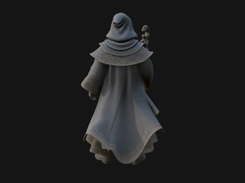 Plague Doctor Statue Design 1 - 3D Print Model 3D Print Model