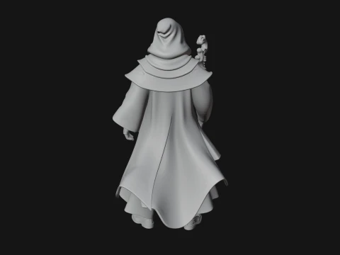 Plague Doctor Statue Design 1 - 3D Print Model 3D Print Model