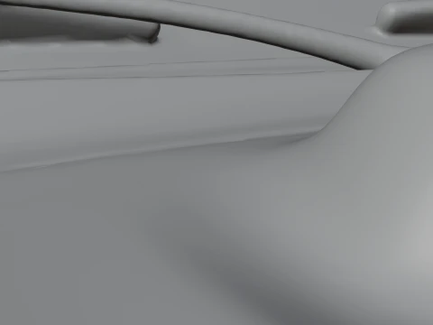 Classic Muscle Car Model Design 7 - 3D Print Model 3Dプリントモデル