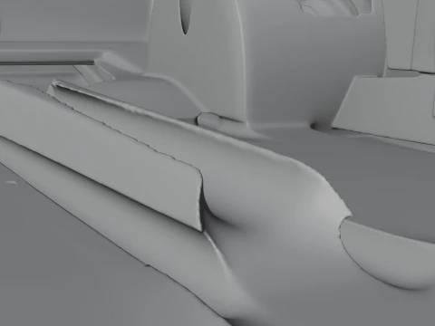 Classic Muscle Car Model Design 7 - 3D Print Model 3Dプリントモデル