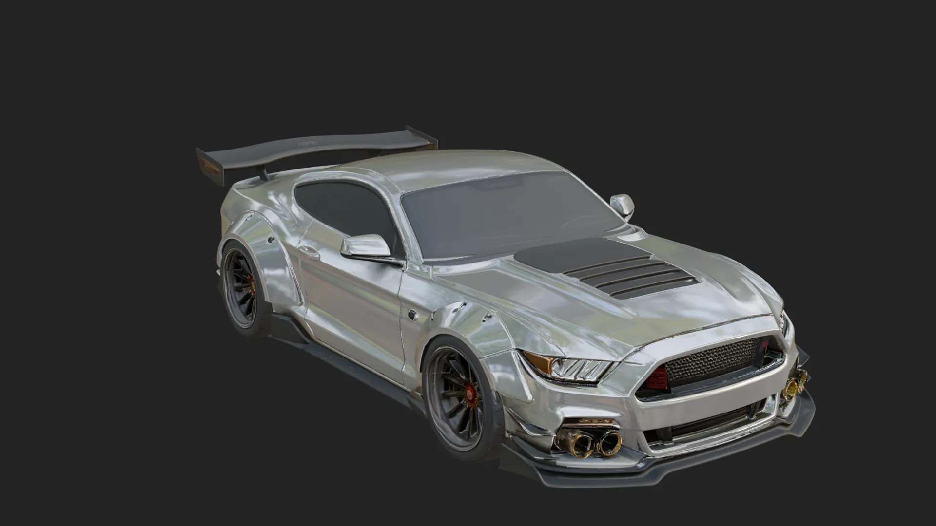Racing Sports Car Model Design 6 - 3D Print Model 3D Print Model .c4d .max .obj .3ds .fbx .stl .blend 