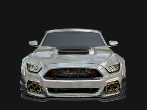 Racing Sports Car Model Design 6 - 3D Print Model 3D Print Model