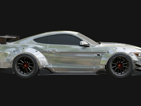 Racing Sports Car Model Design 6 - 3D Print Model 3D Print Model