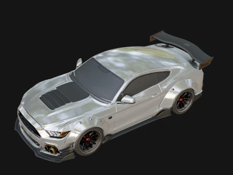 Racing Sports Car Model Design 6 - 3D Print Model 3D Print Model