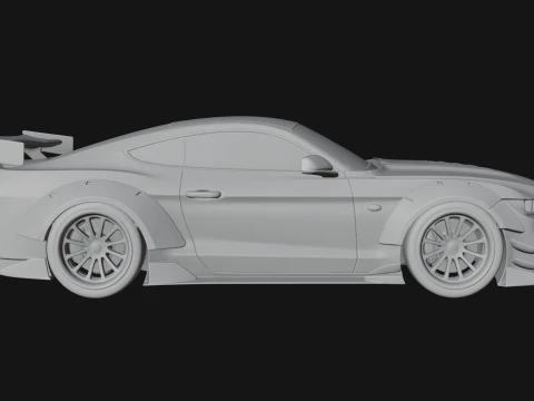 Racing Sports Car Model Design 6 - 3D Print Model 3D Print Model