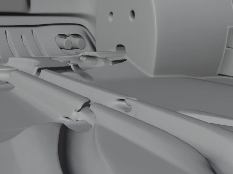 Racing Sports Car Model Design 6 - 3D Print Model 3D Print Model