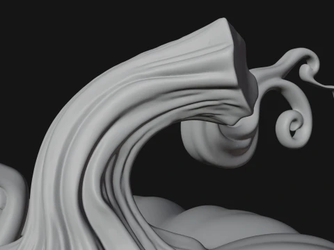 Carved Pumpkin Lantern Statue Design 2 - 3D Print Model 3D Print Model