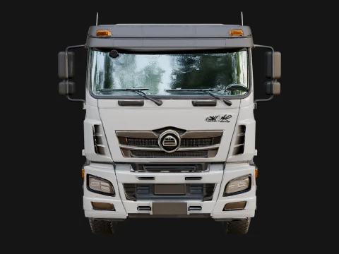 Semi Truck Model Design 4 - 3D Print Model 3D Print Model