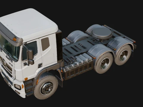 Semi Truck Model Design 4 - 3D Print Model 3D Print Model