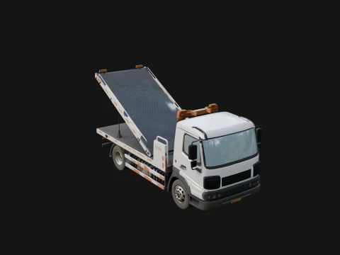 Tow Truck Model Design 6 - 3D Print Model Modelo de impresión 3D