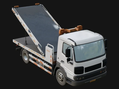 Tow Truck Model Design 6 - 3D Print Model 3D Print Model