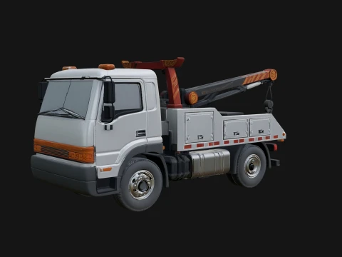 Tow Truck Model Design 7 - 3D Print Model 3D Print Model