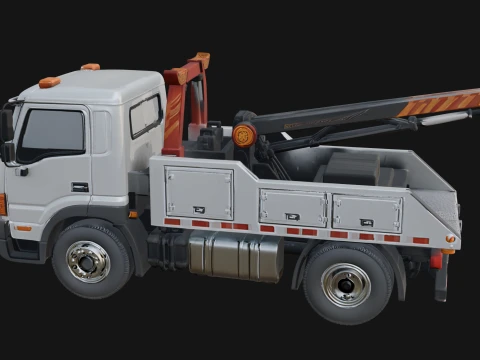 Tow Truck Model Design 7 - 3D Print Model 3D Print Model