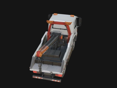 Tow Truck Model Design 7 - 3D Print Model 3D Print Model