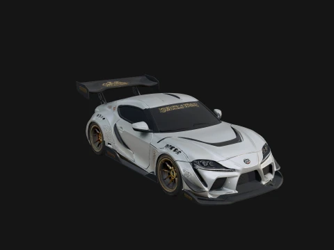 Racing Sports Car Model Design 7 - 3D Print Model 3D Druckmodell