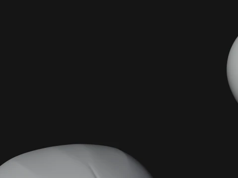 Horned Skull Skeleton Bust Statue Design 6 - 3D Print Model 3D Print Model
