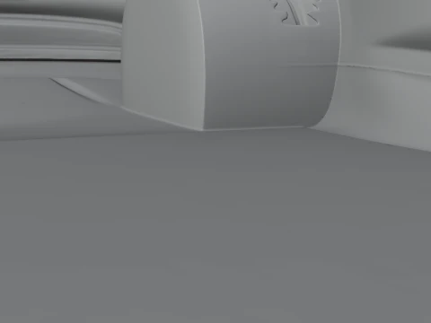 Luxury Coupe Car Model Design 2 - 3D Print Model 3D Print Model