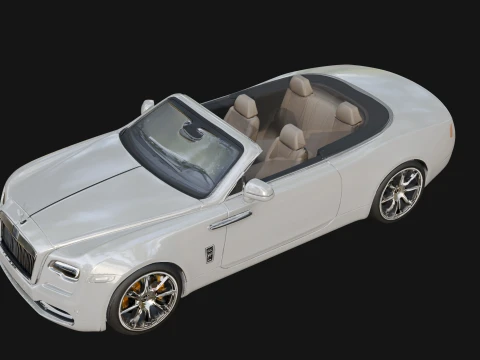 Luxury Convertible Car Model Design 3 - 3D Print Model 3D Print Model