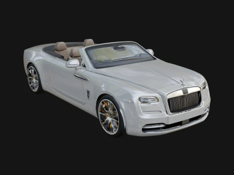 Luxury Convertible Car Model Design 3 - 3D Print Model 3D Print Model