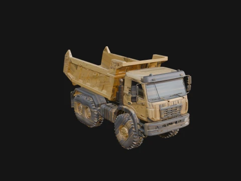 Dump Truck Model Design 8 - 3D Print Model 3D Print Model