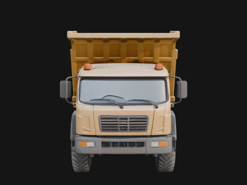 Dump Truck Model Design 9 - 3D Print Model 3D Print Model
