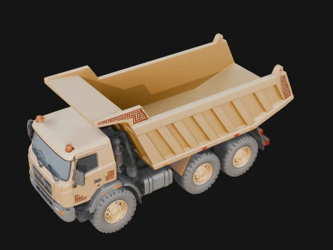 Dump Truck Model Design 9 - 3D Print Model 3D Print Model