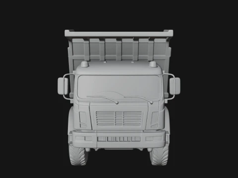 Dump Truck Model Design 9 - 3D Print Model 3D Print Model