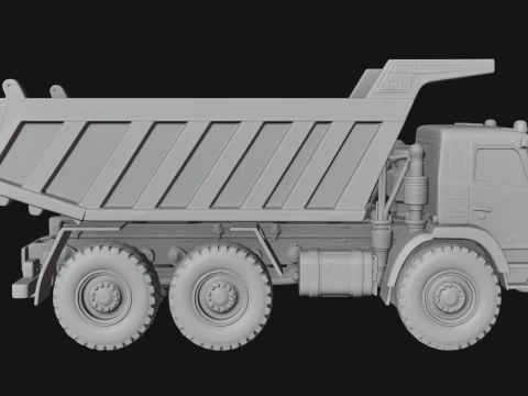 Dump Truck Model Design 9 - 3D Print Model 3D Print Model