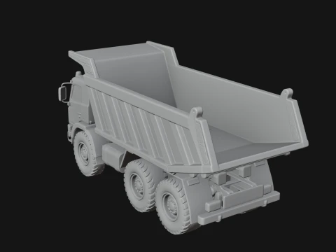 Dump Truck Model Design 9 - 3D Print Model 3D Print Model