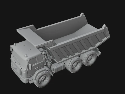 Dump Truck Model Design 9 - 3D Print Model 3D Print Model