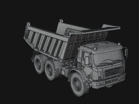 Dump Truck Model Design 9 - 3D Print Model 3D Print Model