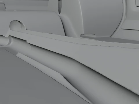 Classic Muscle Car Model Design 9 - 3D Print Model 3D Print Model