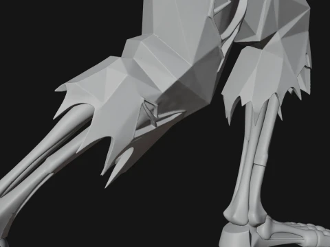 Walking Zombie Statue Design 2 - 3D Print Model 3D Print Model