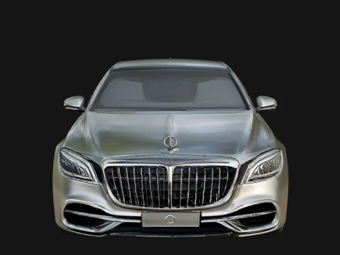 Luxury Sedan Car Model Design 2 - 3D Print Model 3D Print Model