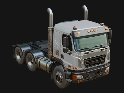 Semi Truck Model Design 7 - 3D Print Model 3D Принт Модель