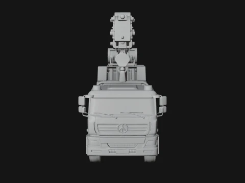 Tow Truck Model Design 8 - 3D Print Model 3D Print Model