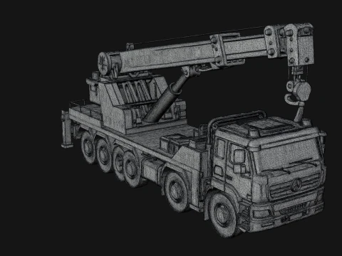 Tow Truck Model Design 8 - 3D Print Model 3D Print Model