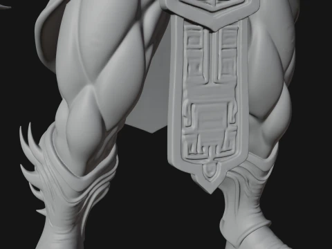 Winged Dragon Demon Statue Design 8 - 3D Print Model 3D Print Model