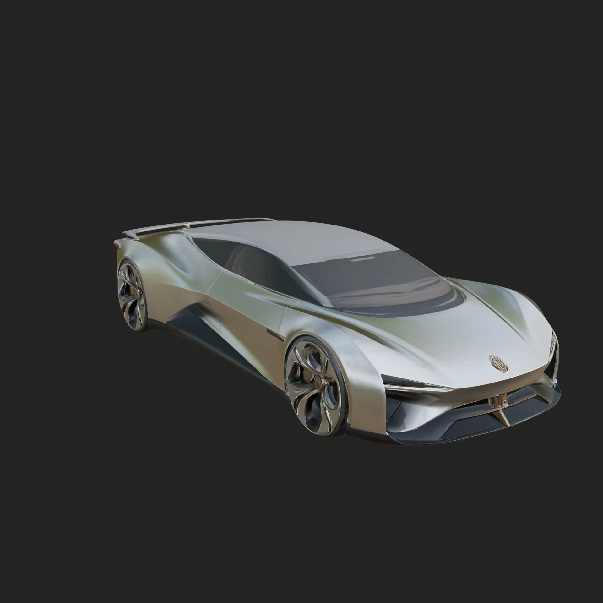 Concept Hypercar Model Design 4 - 3D Print Model 3D Print Model .c4d .max .obj .3ds .fbx .stl .blend 