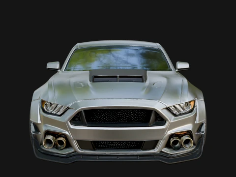 Classic Muscle Car Model Design 10 - 3D Print Model 3D Print Model
