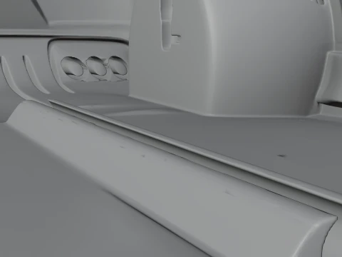 Classic Muscle Car Model Design 10 - 3D Print Model 3D Print Model