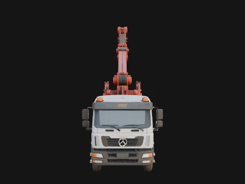Tow Truck Model Design 9 - 3D Print Model 3D Print Model