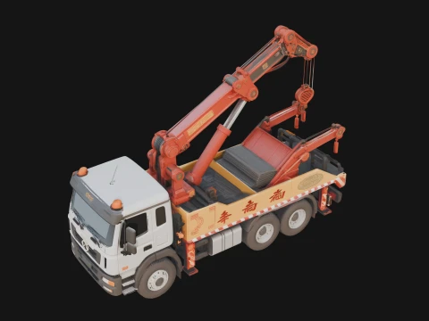Tow Truck Model Design 9 - 3D Print Model 3D Print Model