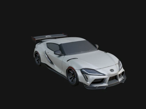 Racing Sports Car Model Design 12 - 3D Print Model 3D Baskı Modeli