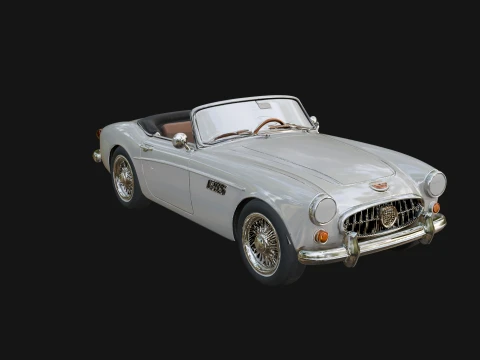 Vintage Roadster Car Model Design 1 - 3D Print Model 3D Print Model